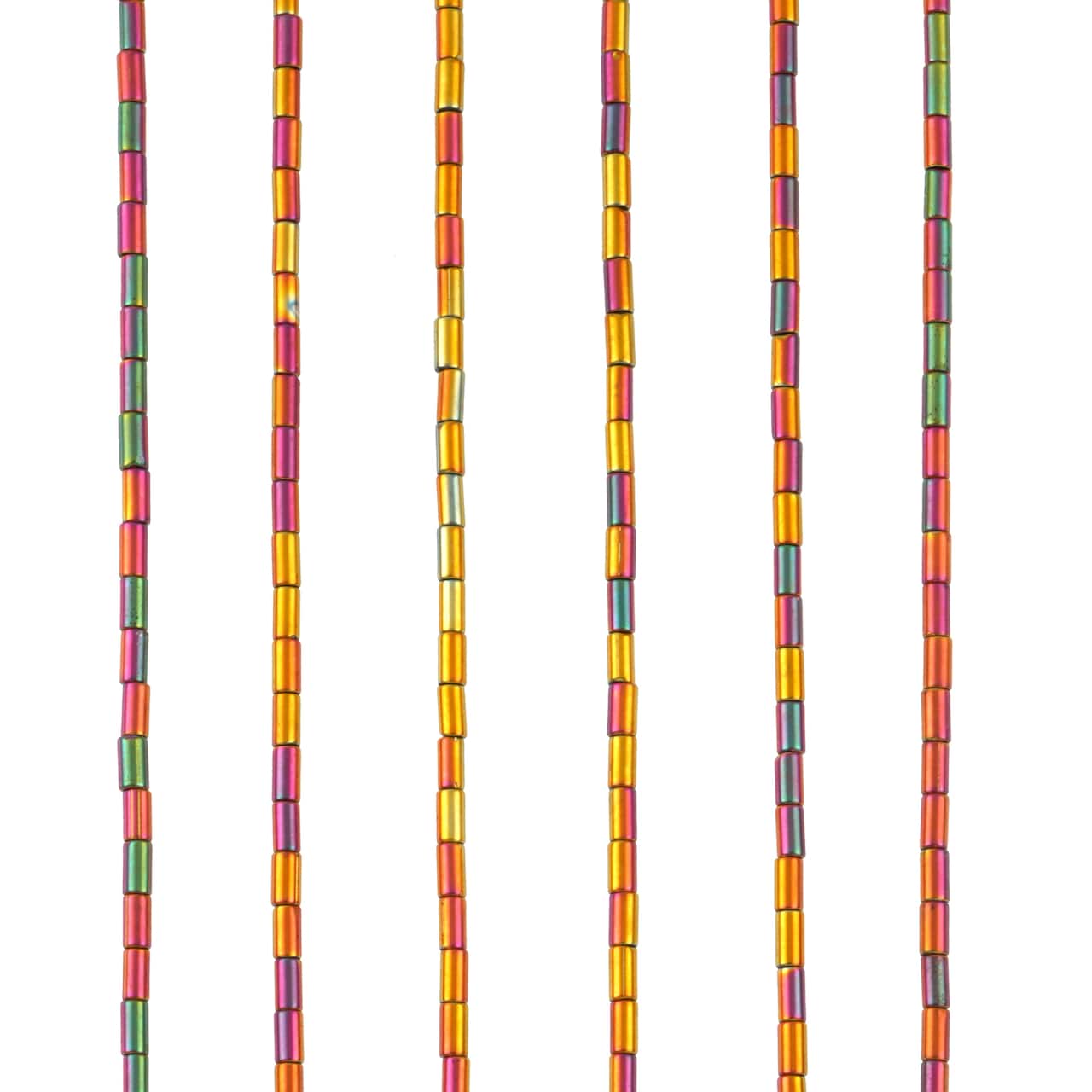 Glass Tube Beads, 4mm by Bead Landing&#x2122;